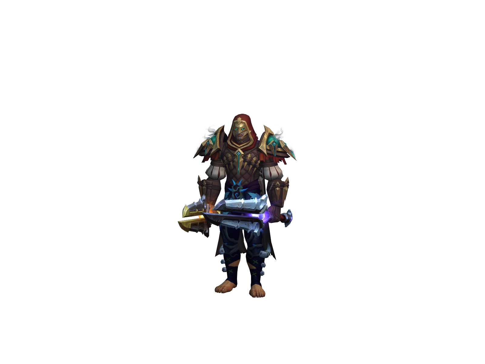 Sevrajx 3D character render