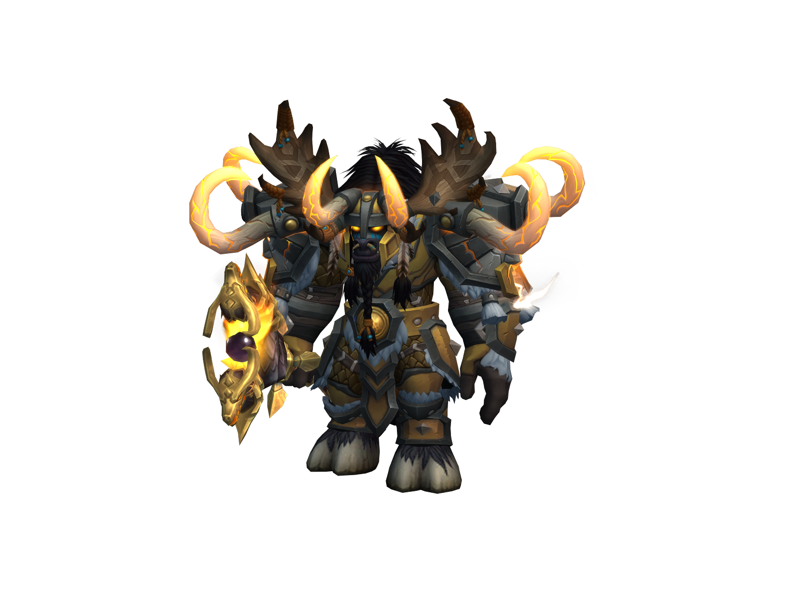 Tølga 3D character render