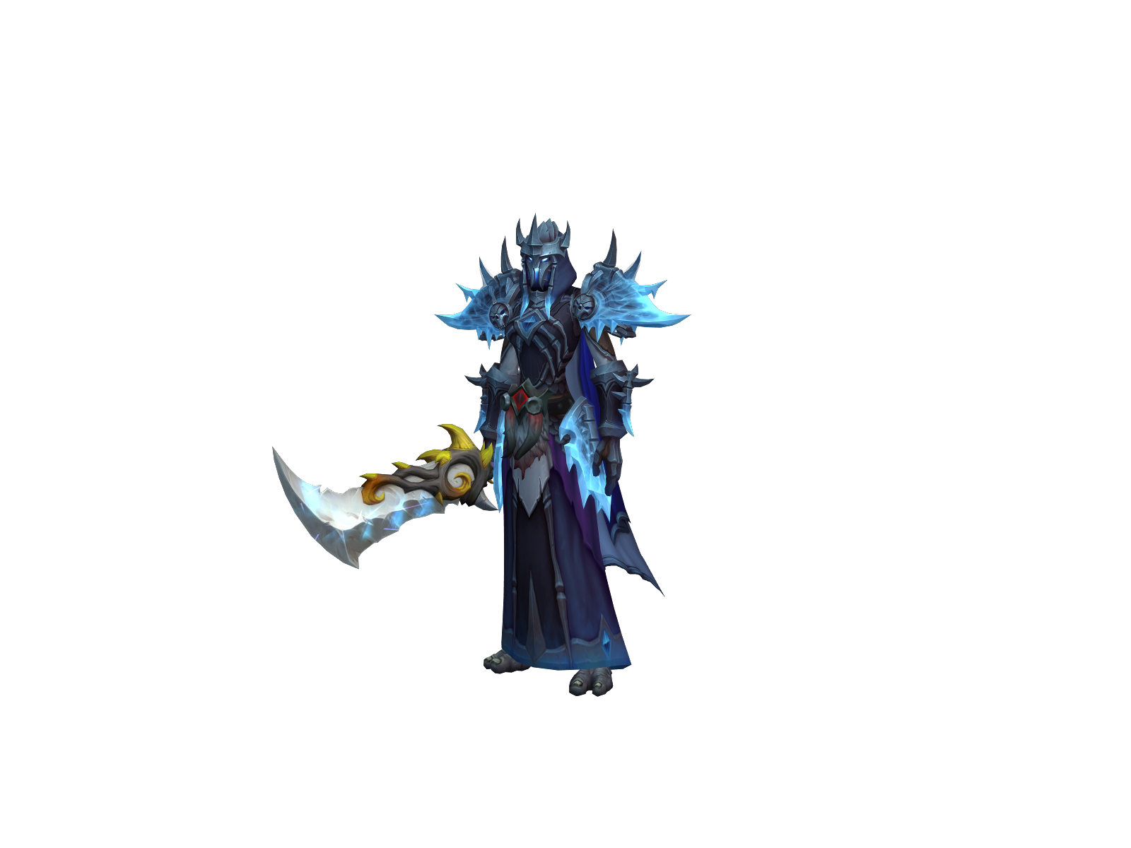 Maeknight 3D character render