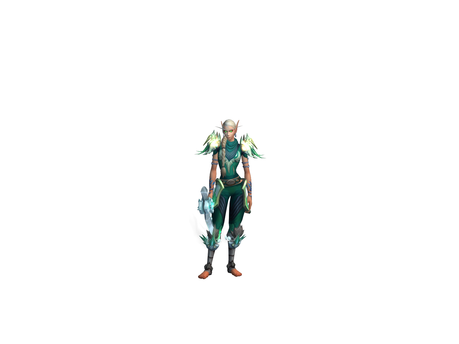 Vindet 3D character render
