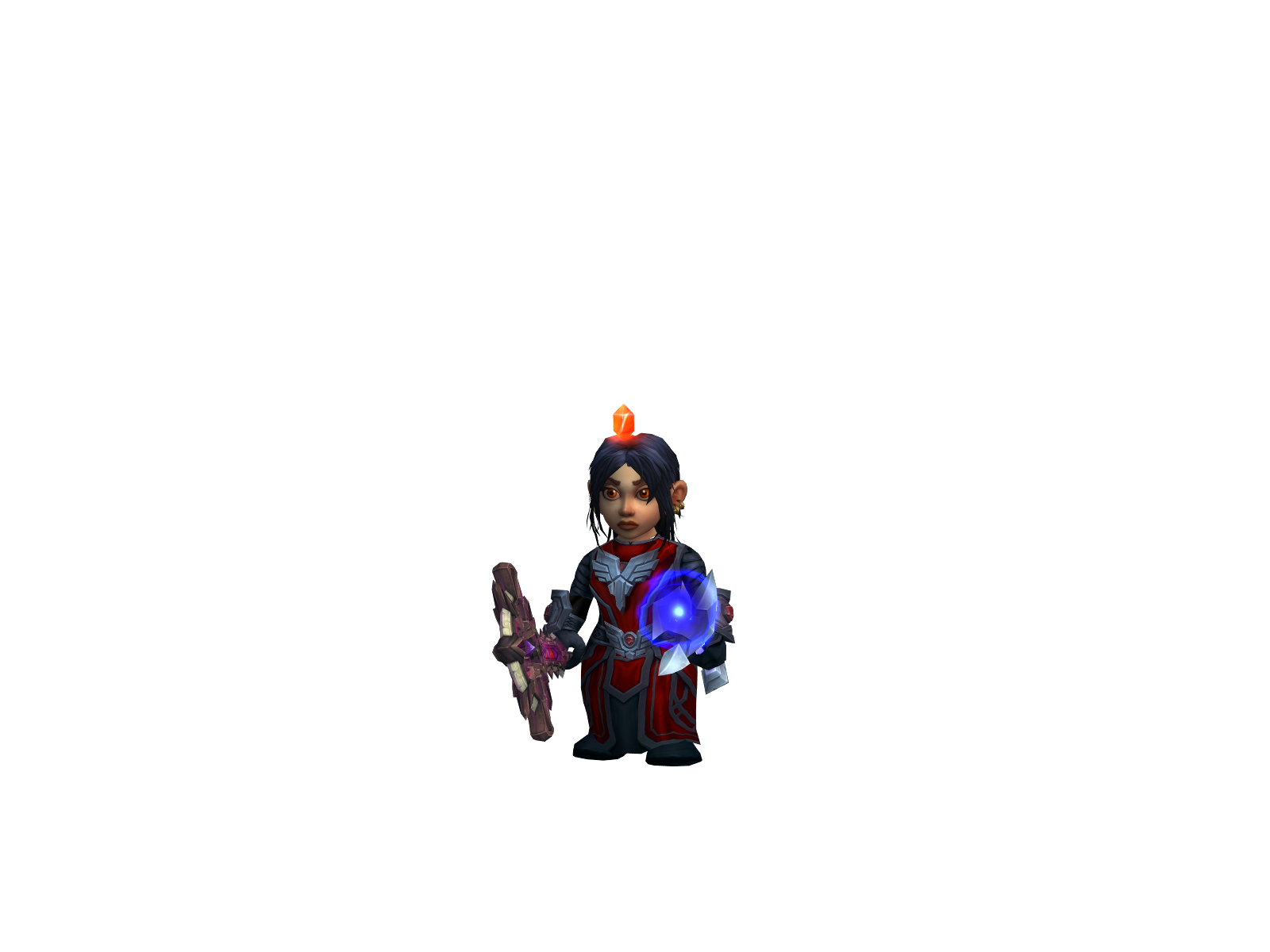 Fabbe 3D character render