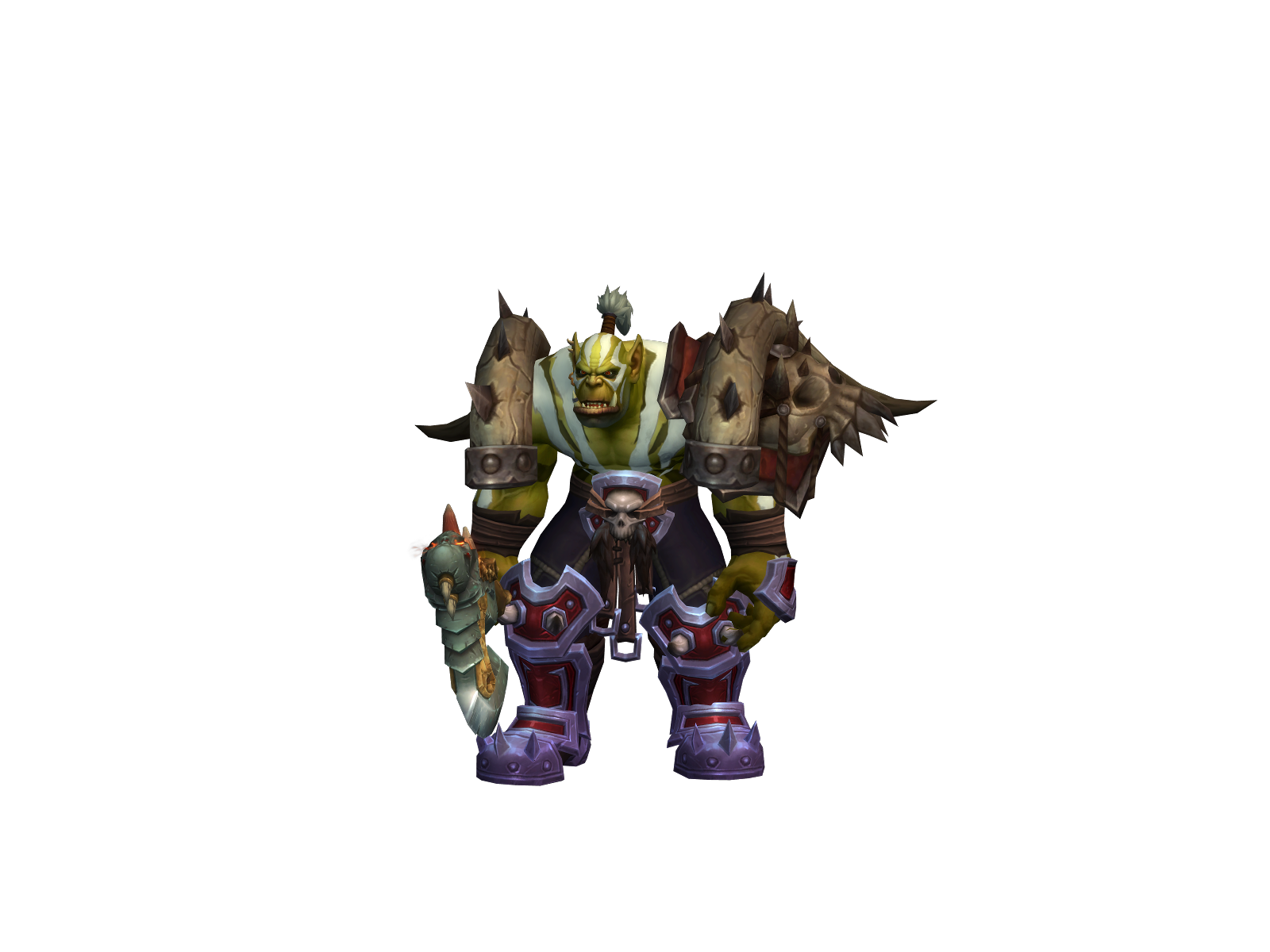 warrkane 3D character render
