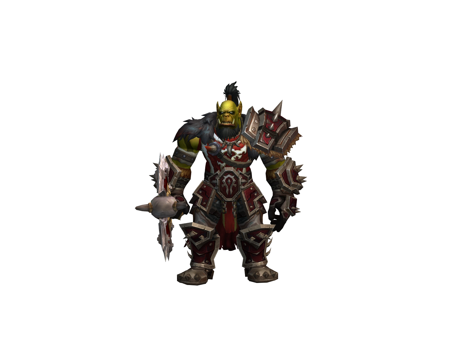 Damaclez 3D character render
