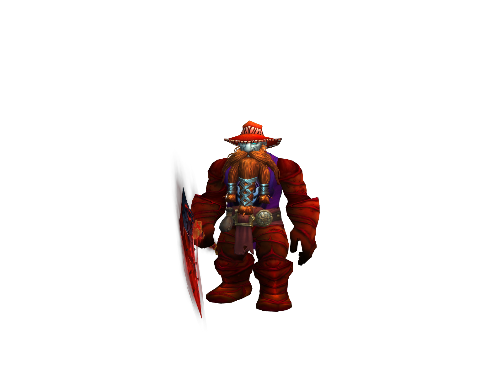 Taroté 3D character render
