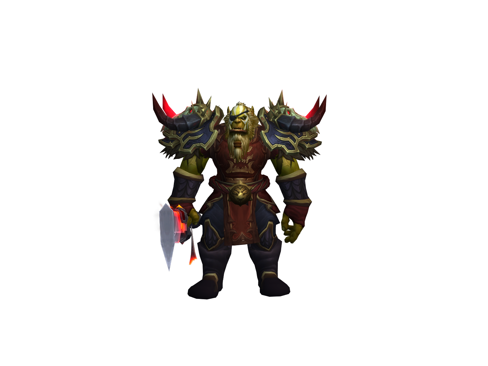 Guarr 3D character render