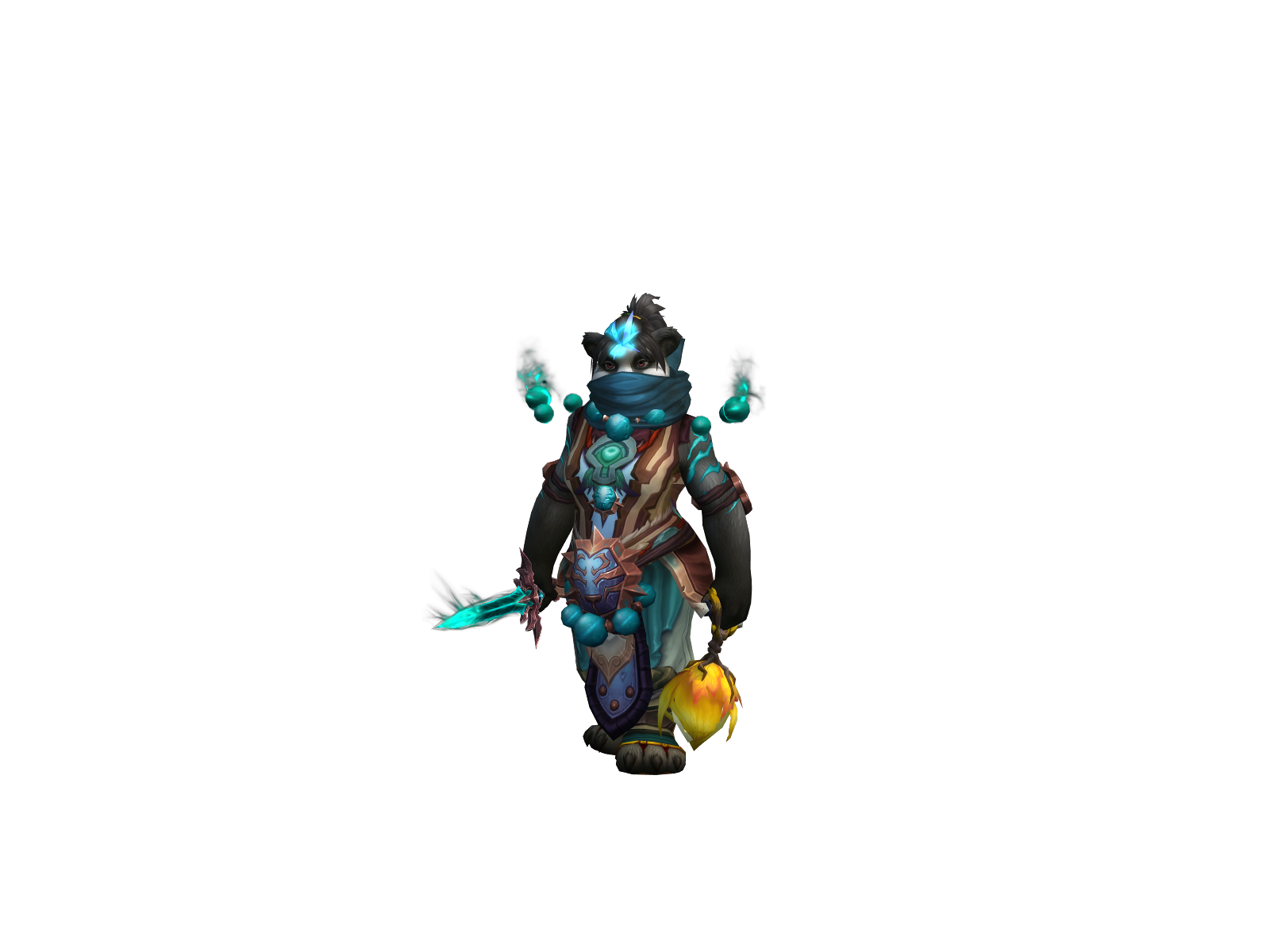 Patq 3D character render