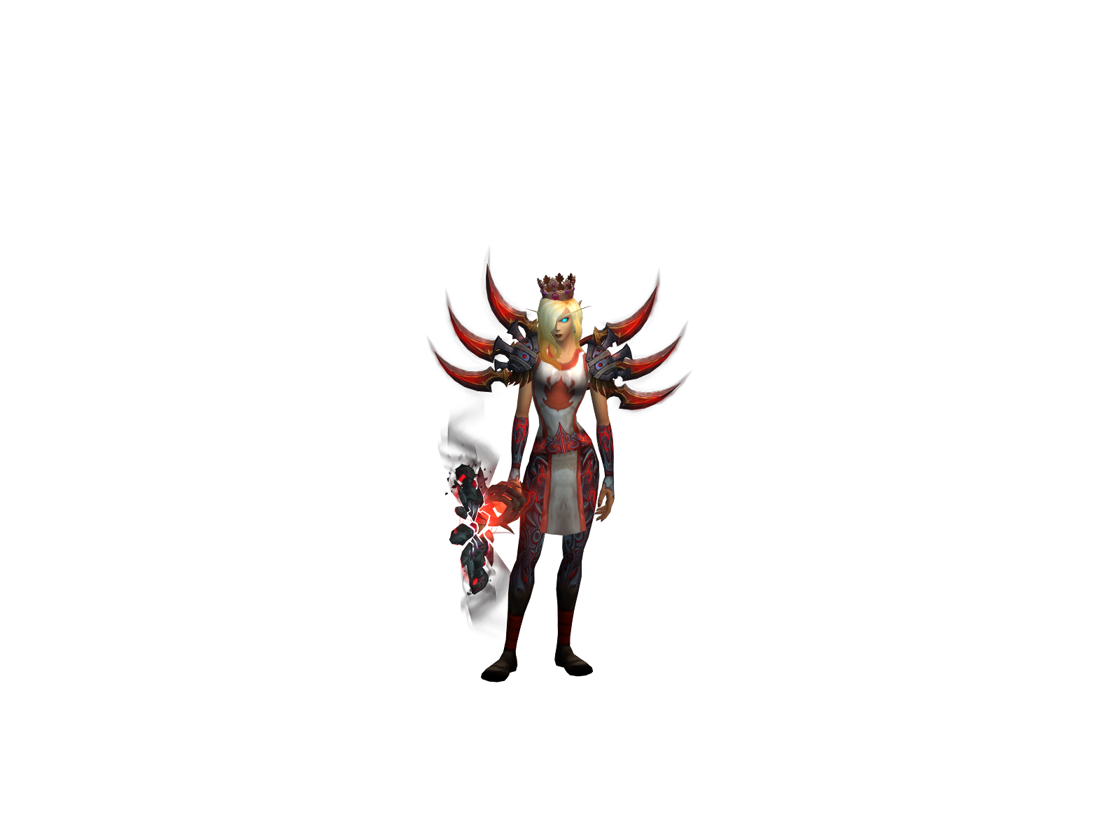 Voidfade 3D character render