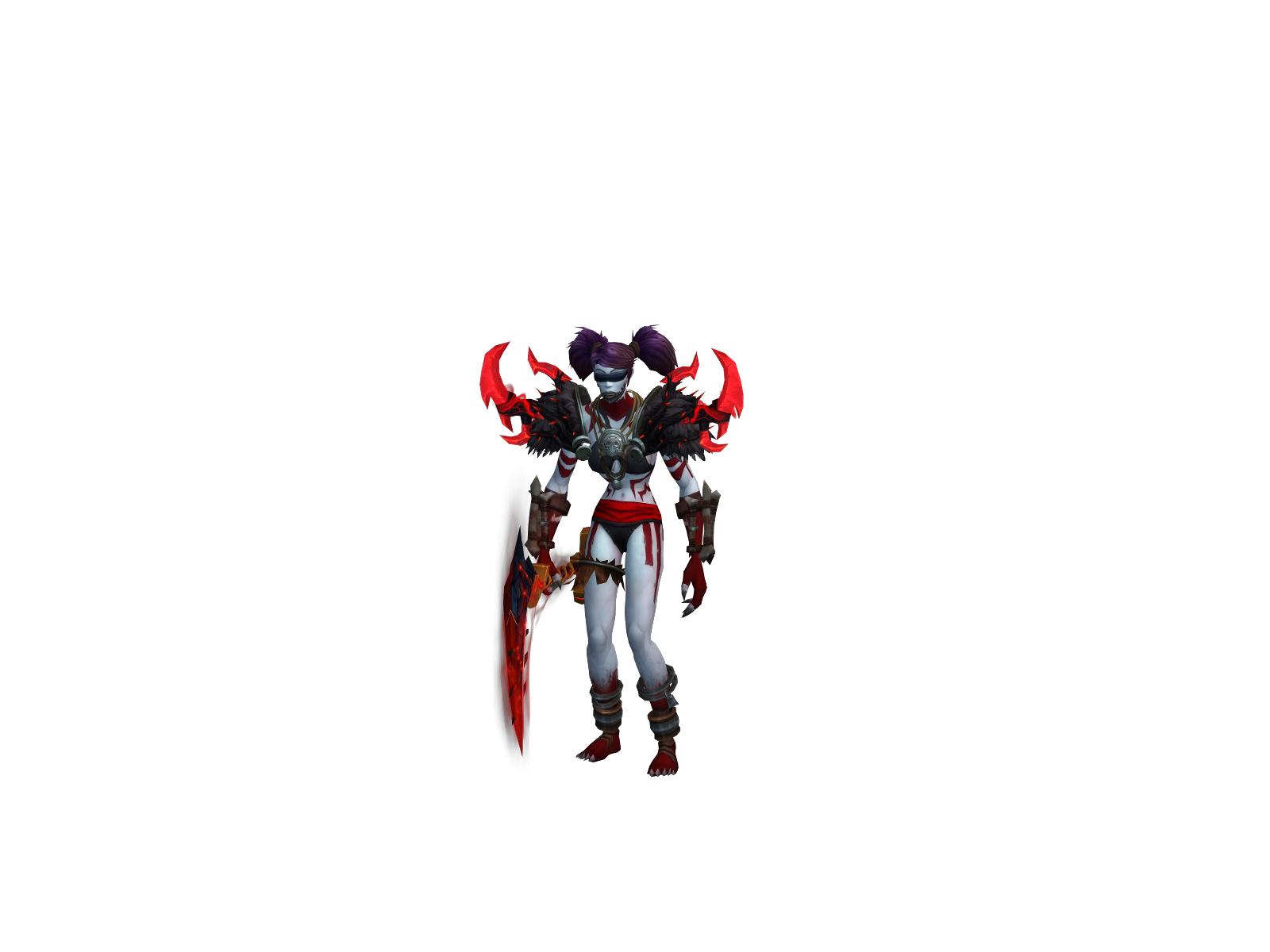 Cranekickftw 3D character render