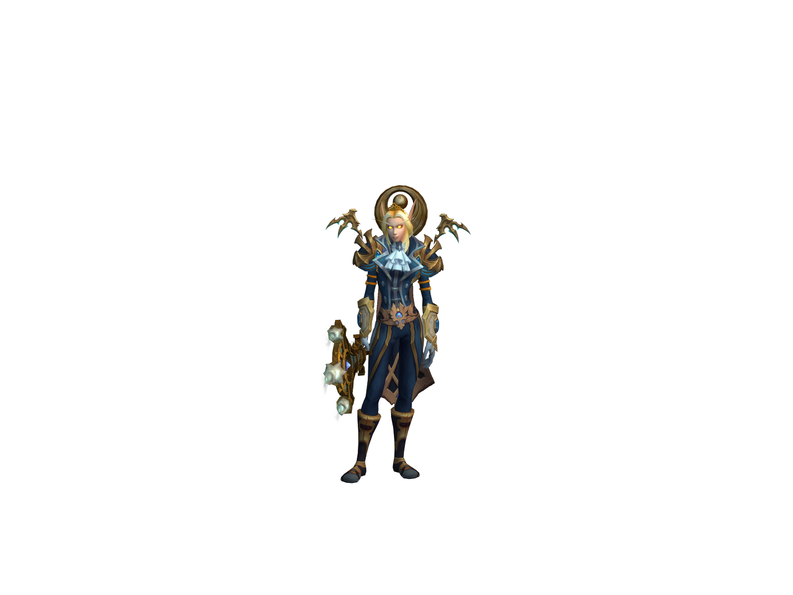 Faithhugger 3D character render
