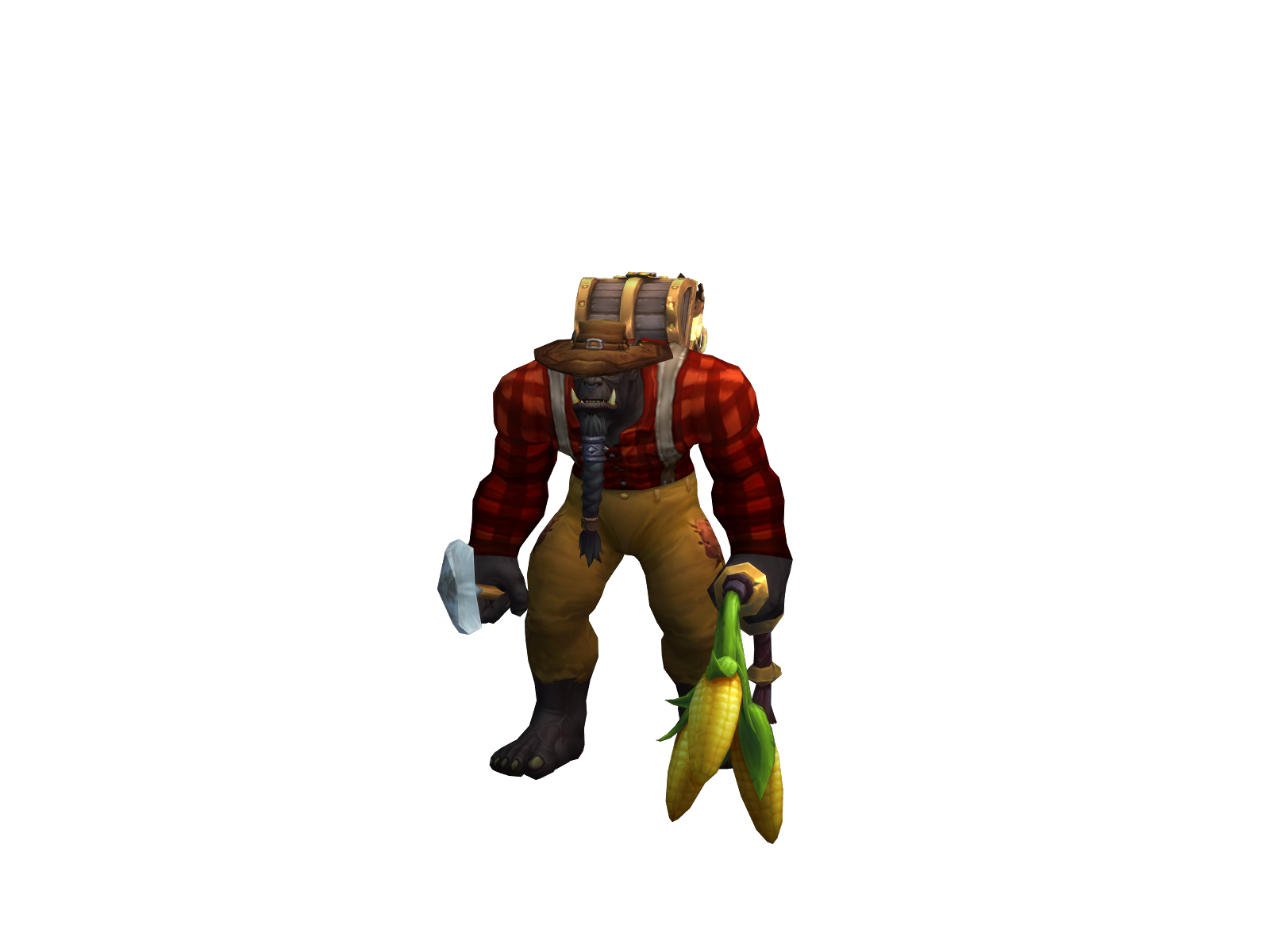 Cottonlooter 3D character render