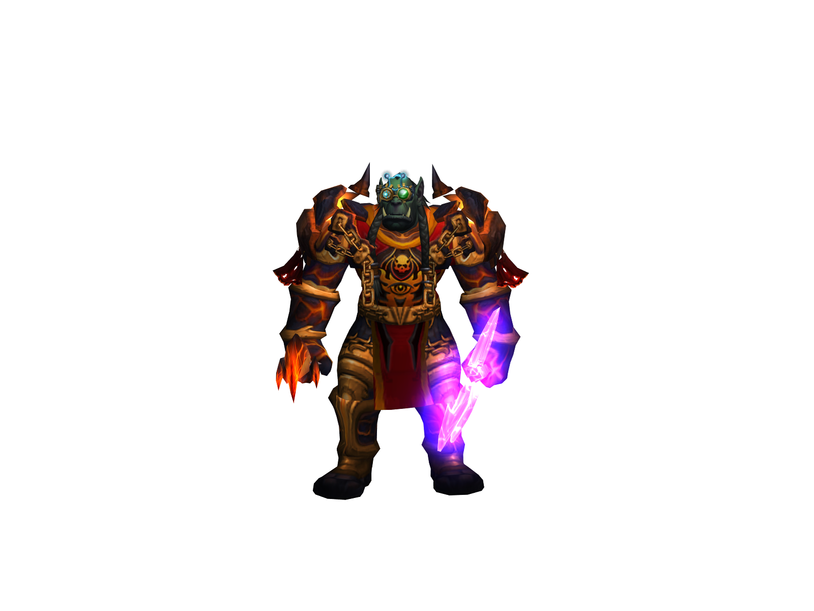 Brokzor 3D character render