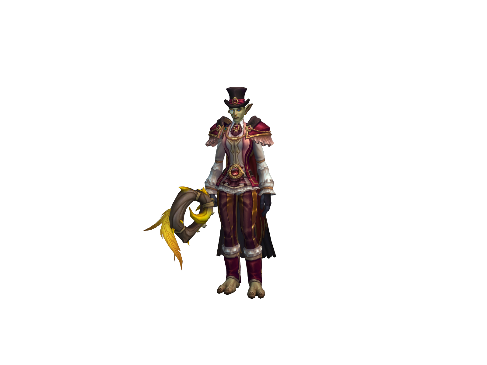 Zazarolls 3D character render