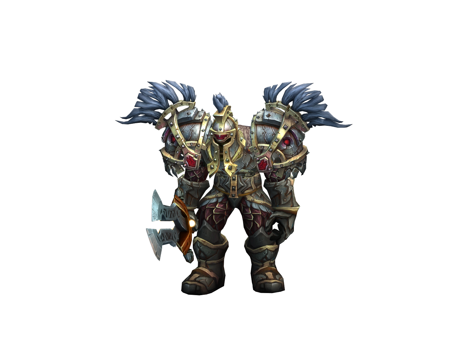Crùsher 3D character render