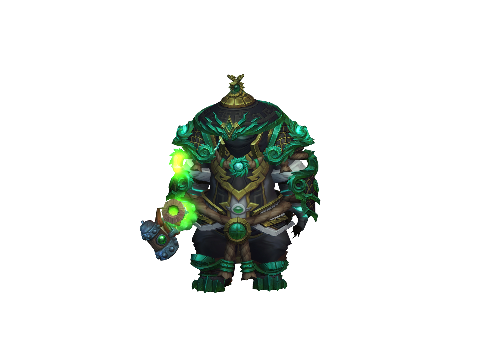 Bamboochop 3D character render