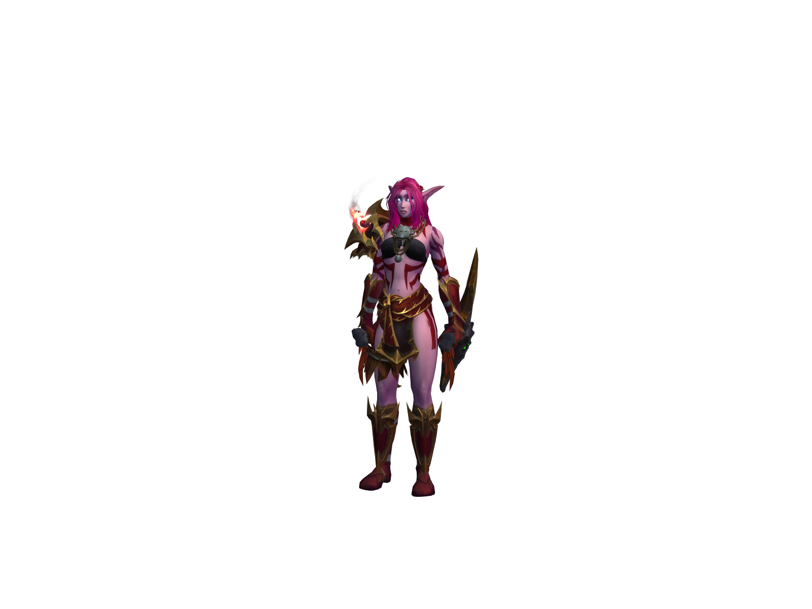 Obdu 3D character render