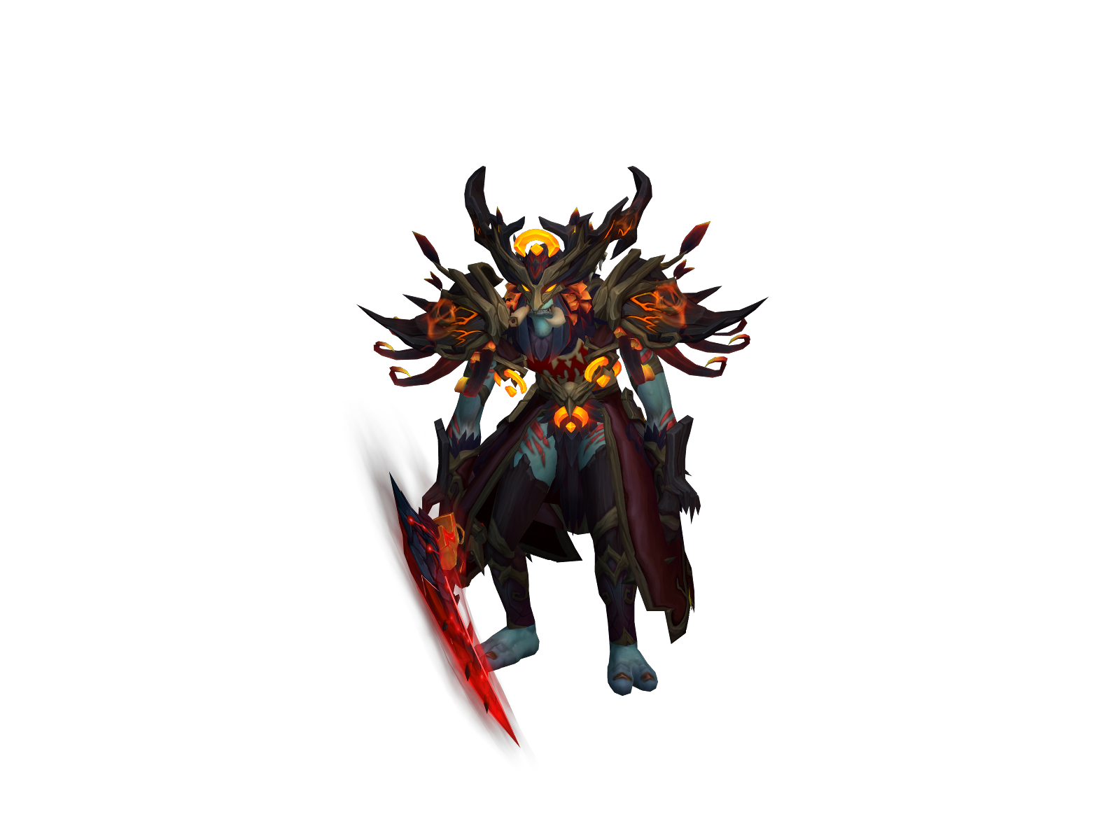 Haginator 3D character render