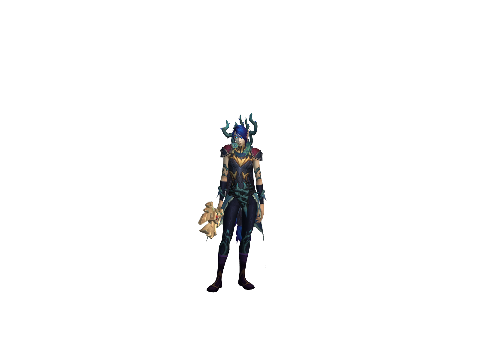 Avaelyn 3D character render