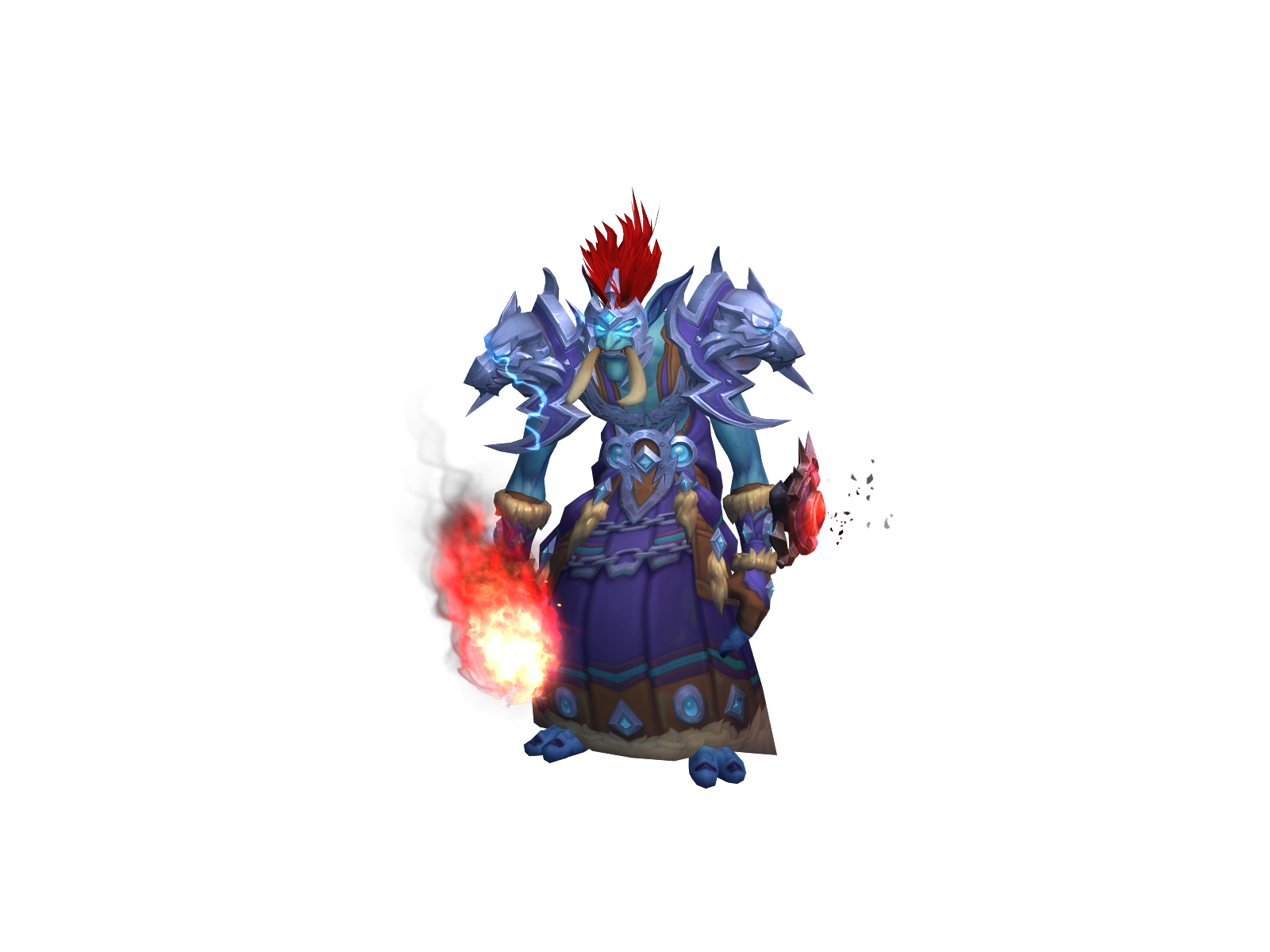 Donronaldo 3D character render