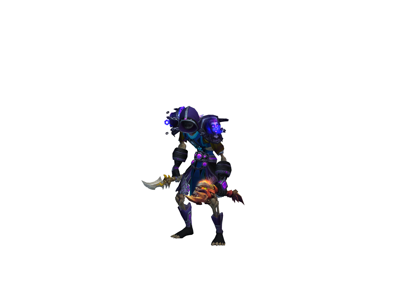 Manethø 3D character render