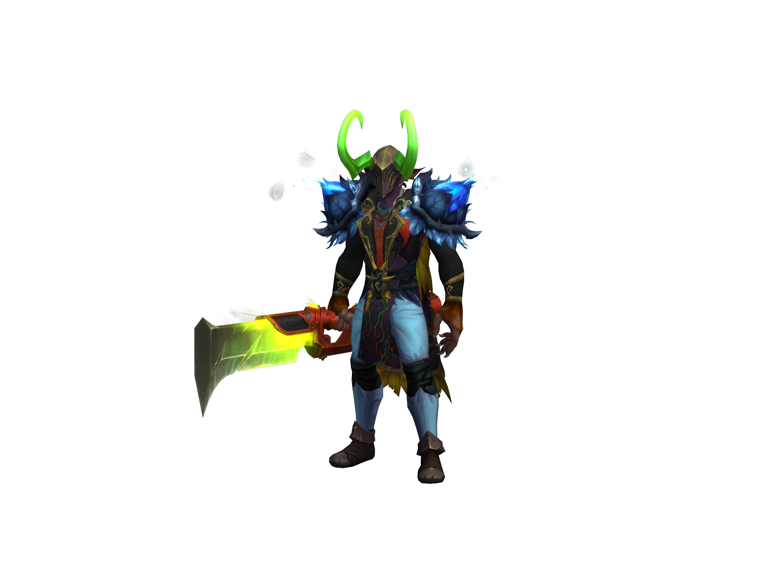 Homuerektus 3D character render
