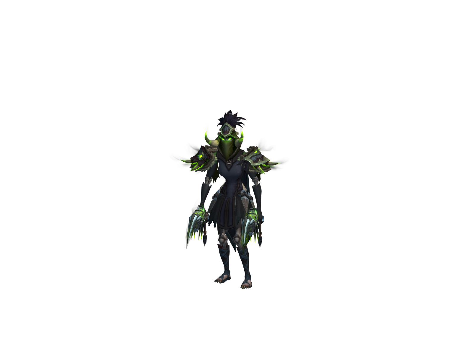 Lyvien 3D character render