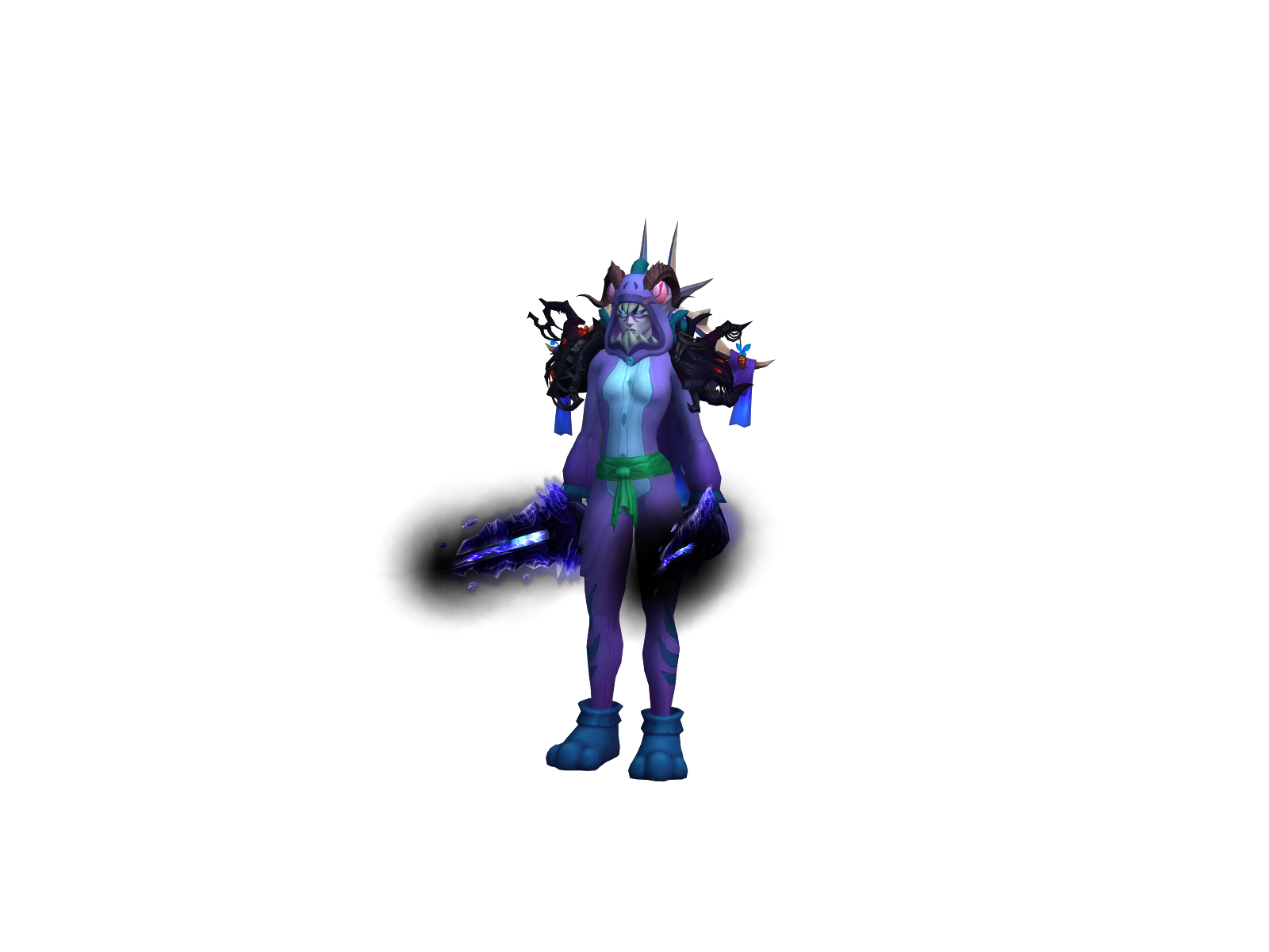 Yakumoomori 3D character render