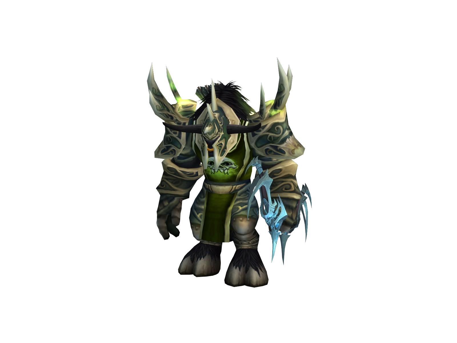 Skullhunter 3D character render