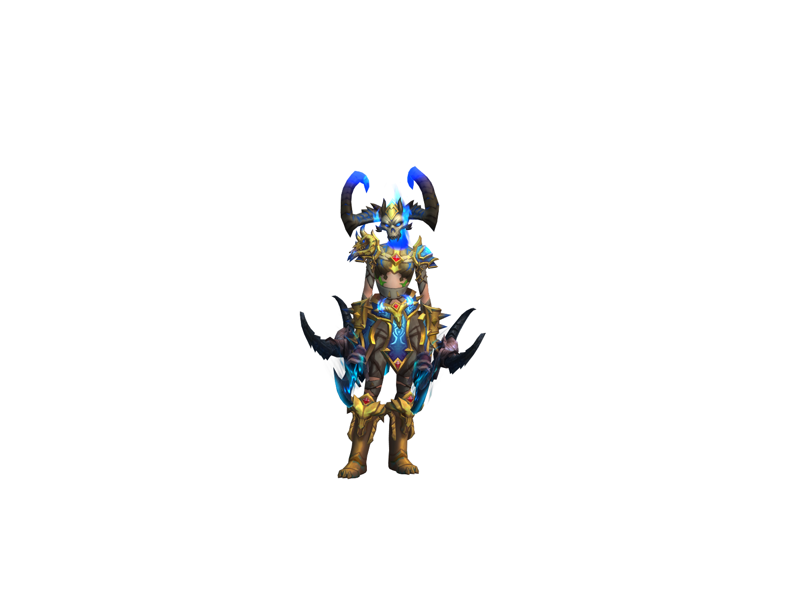 Syridel 3D character render