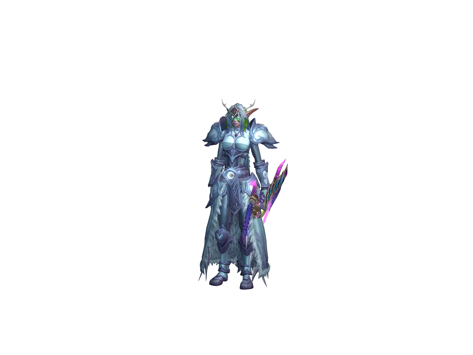 Elnefir 3D character render