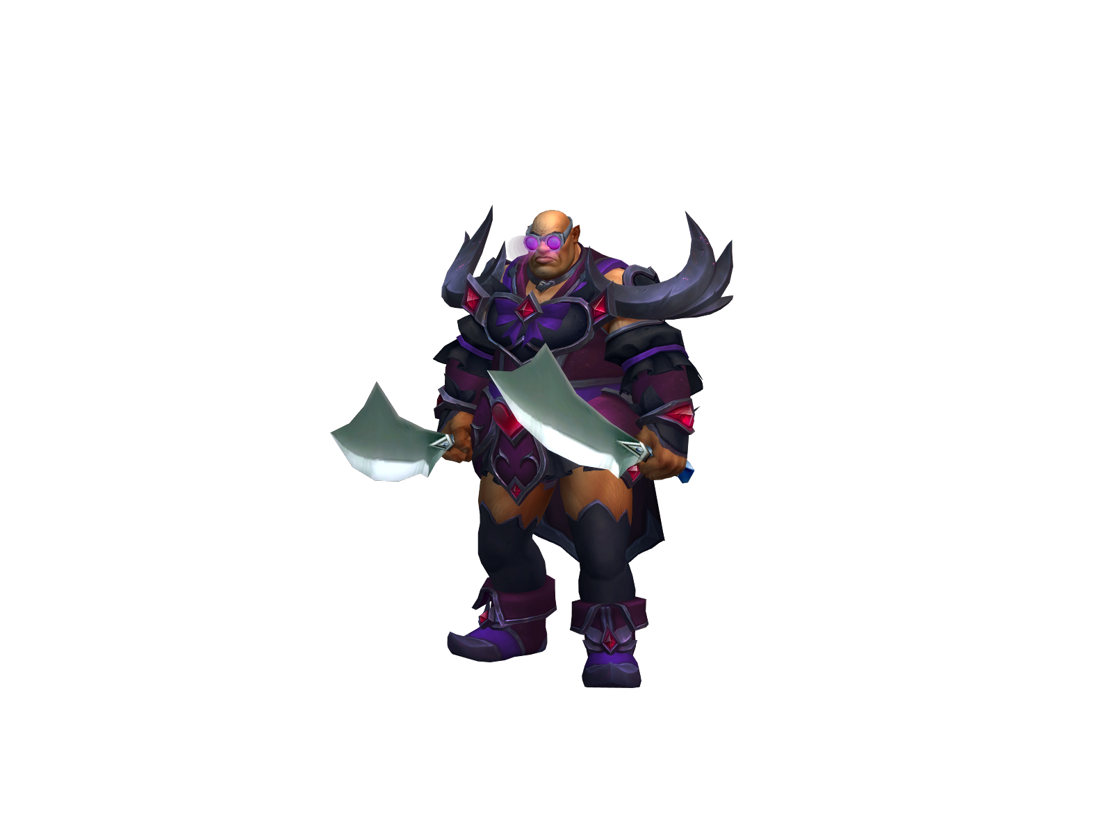 Slippinjimm 3D character render