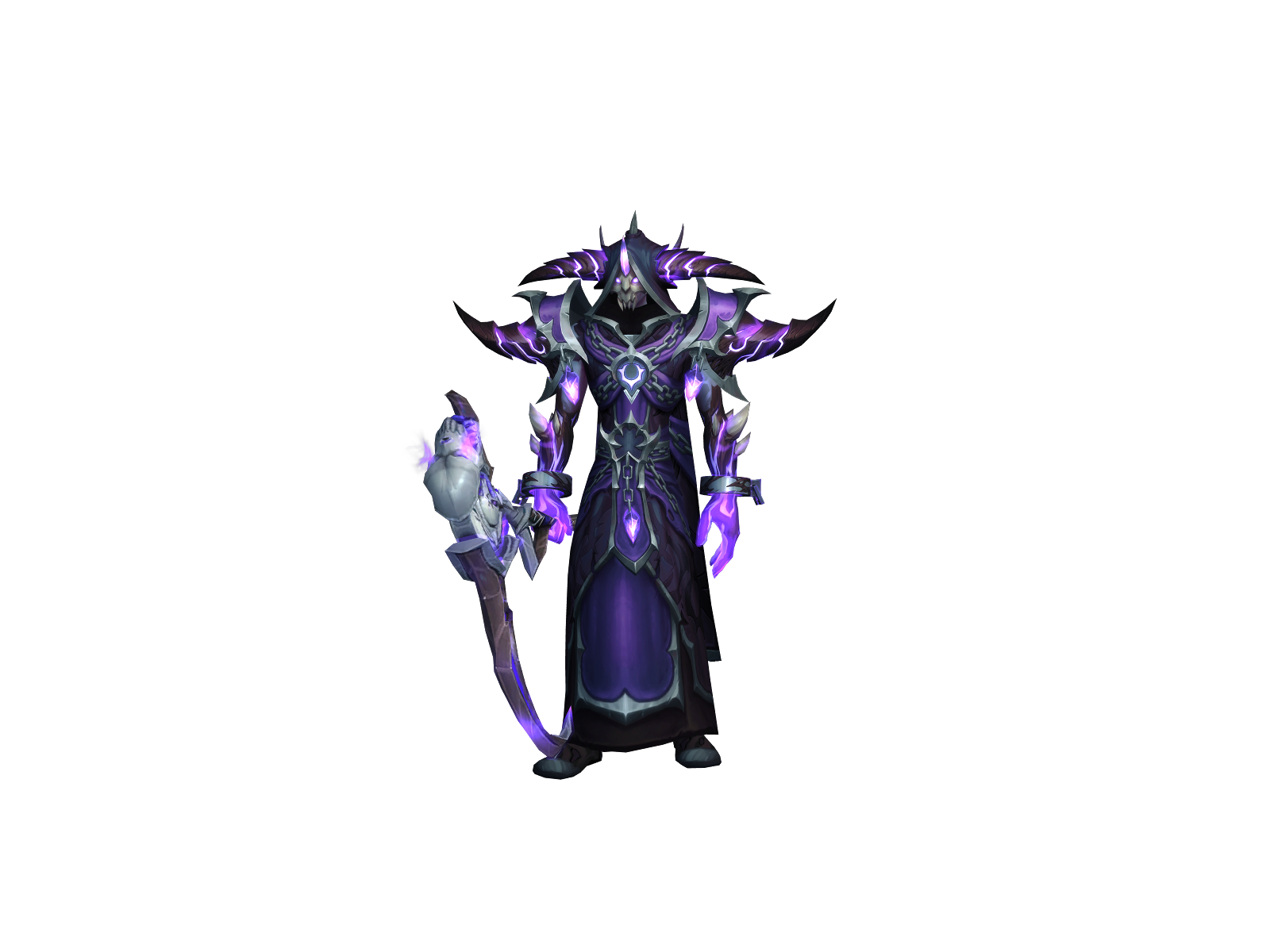 Lukewarlock 3D character render
