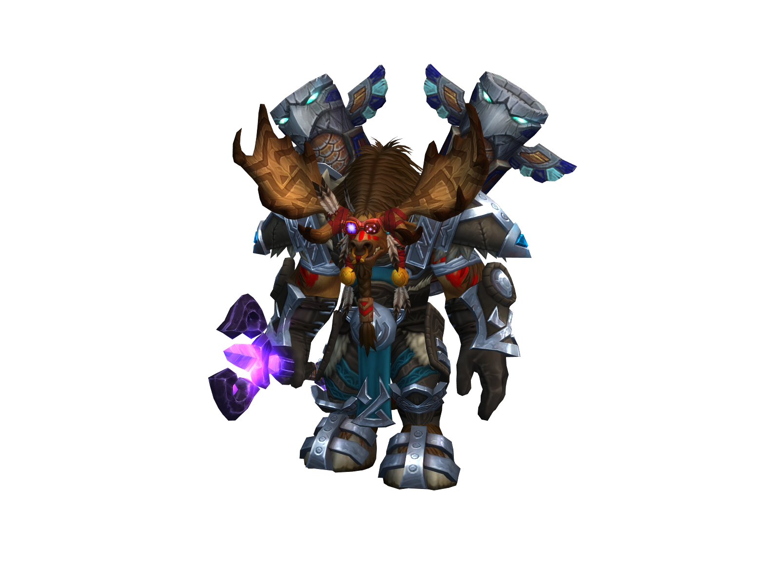 Choblyagosi 3D character render