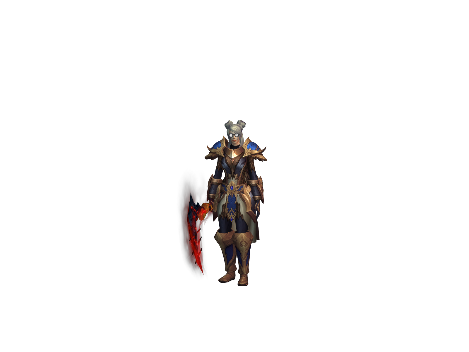 Hawyhusii 3D character render