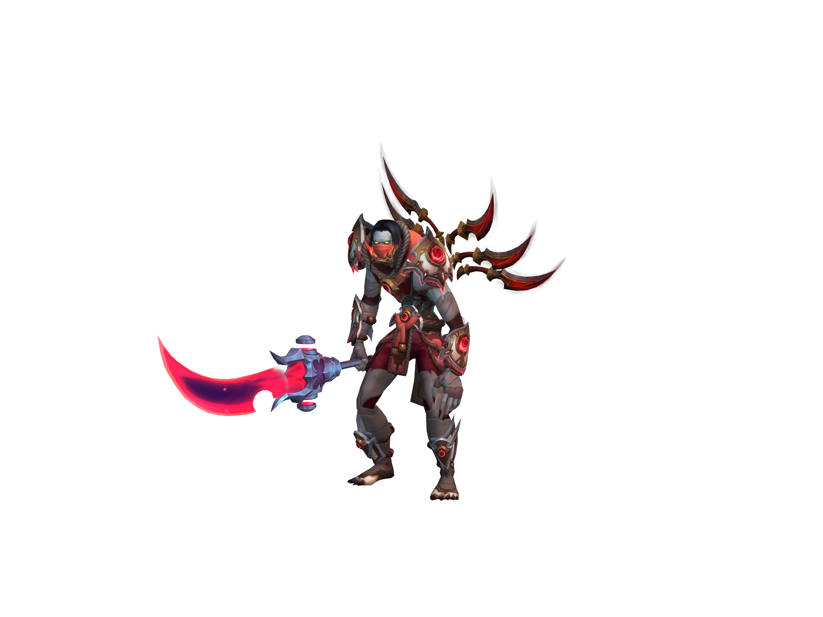 Suløng 3D character render