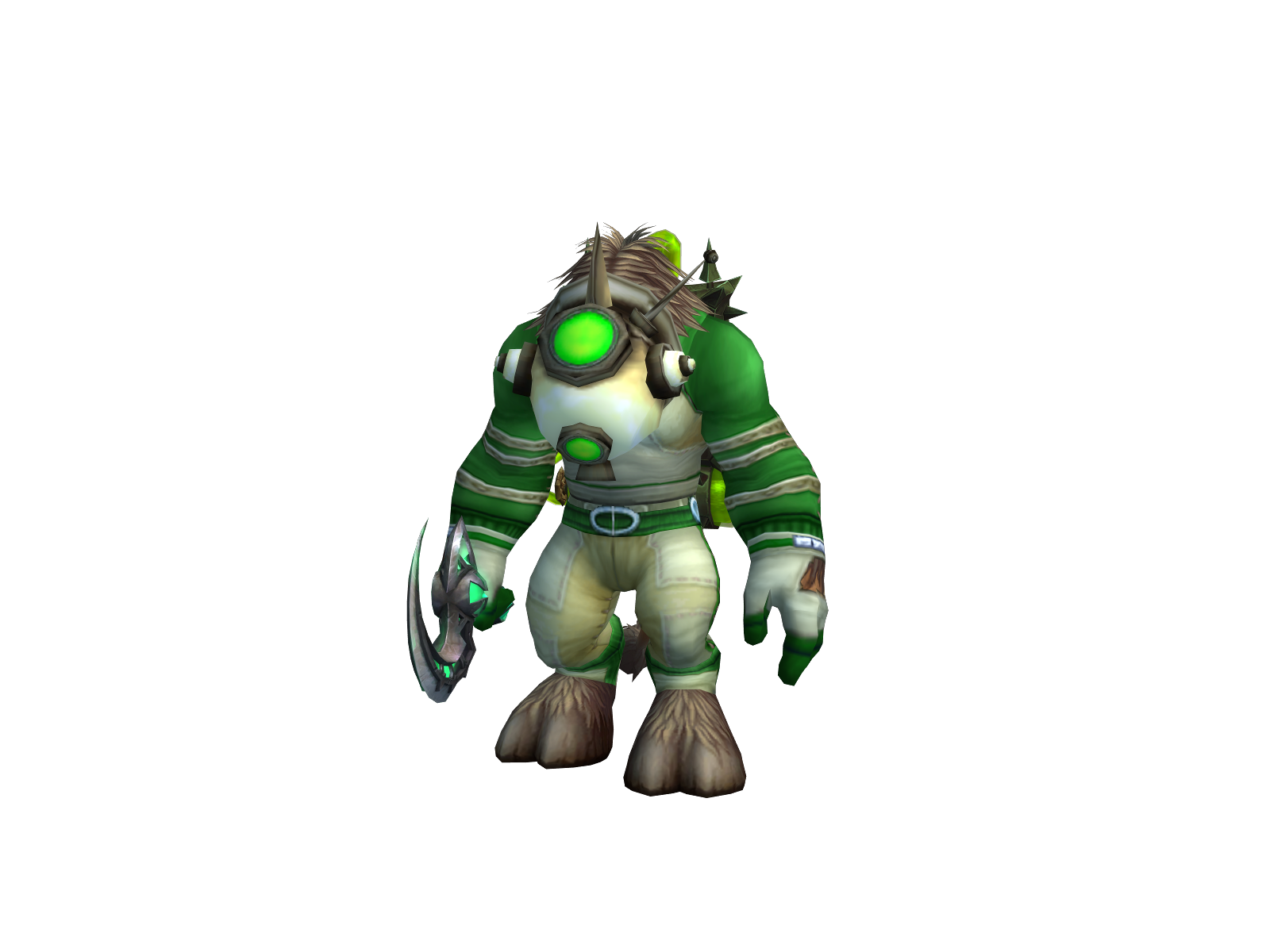 Tentacleave 3D character render