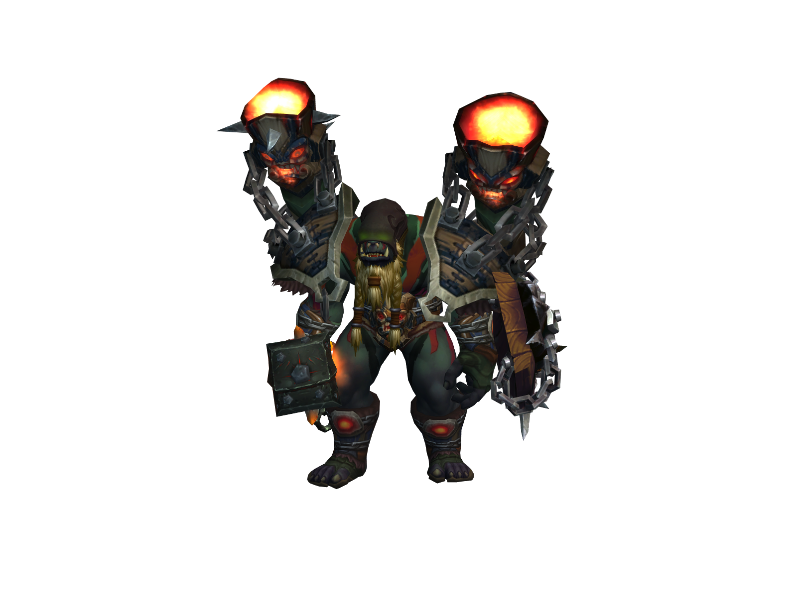 Fbullah 3D character render