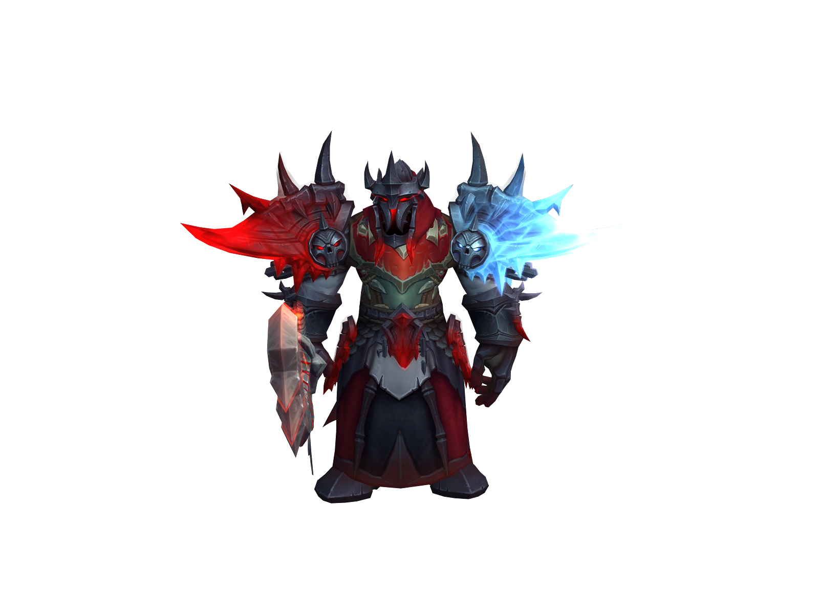 Deatharded 3D character render