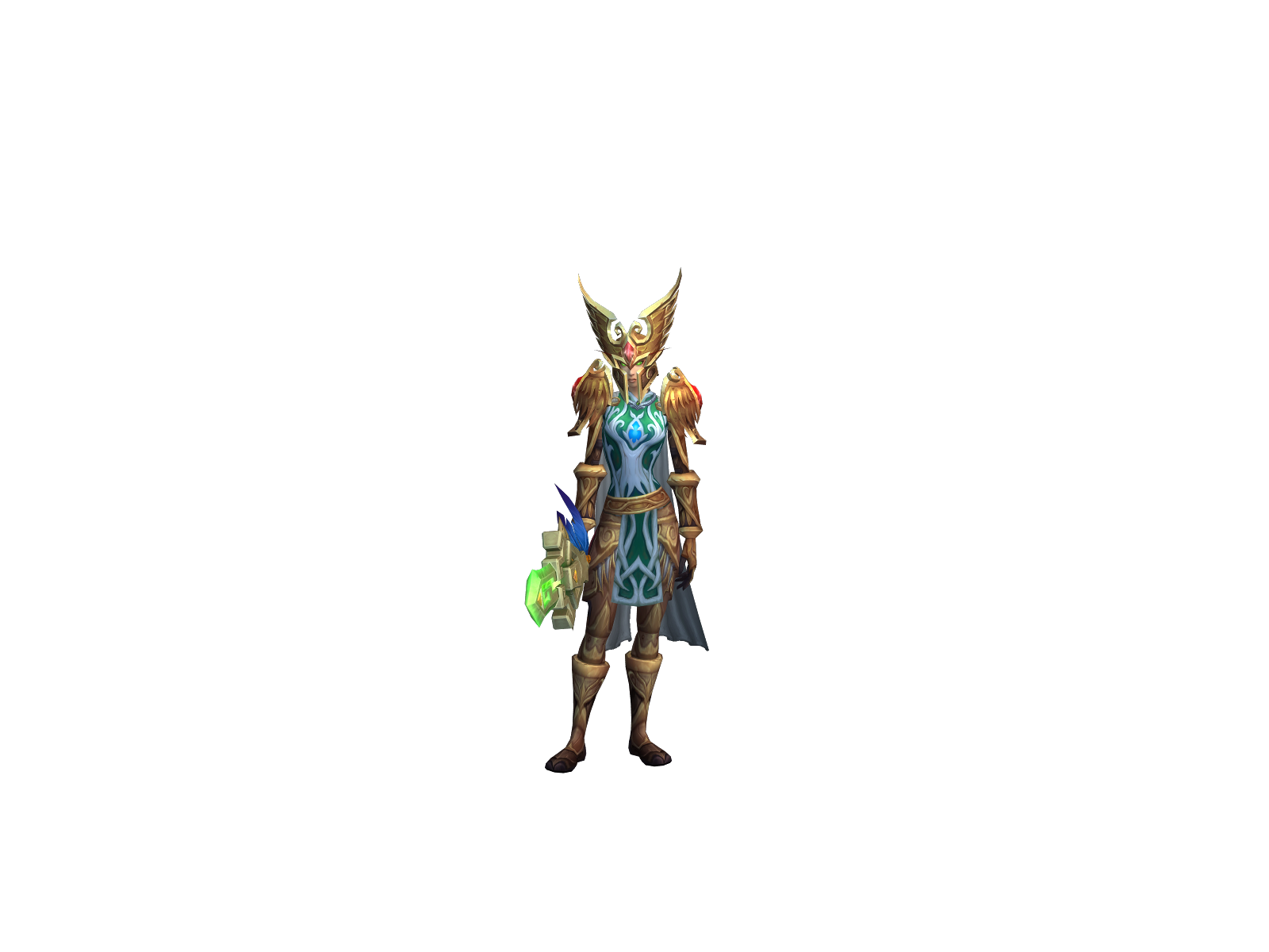 Tairomer 3D character render