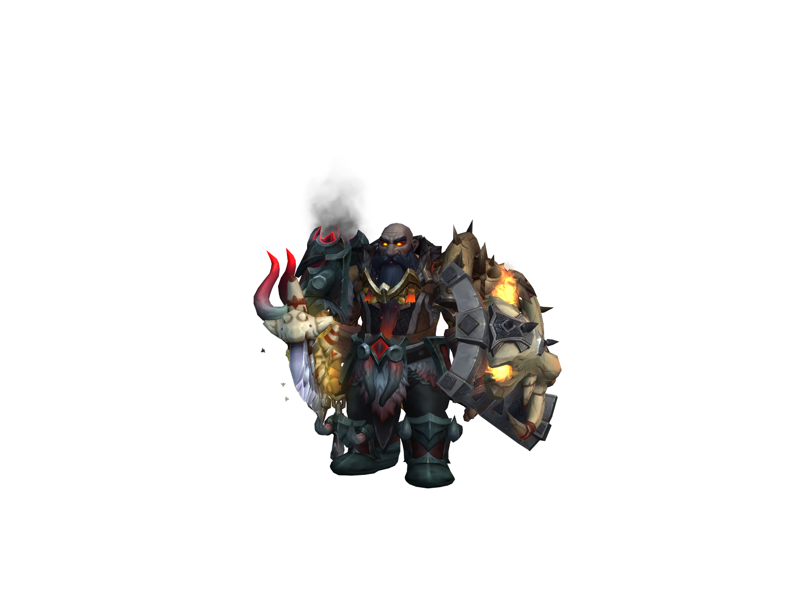 Alsvart 3D character render