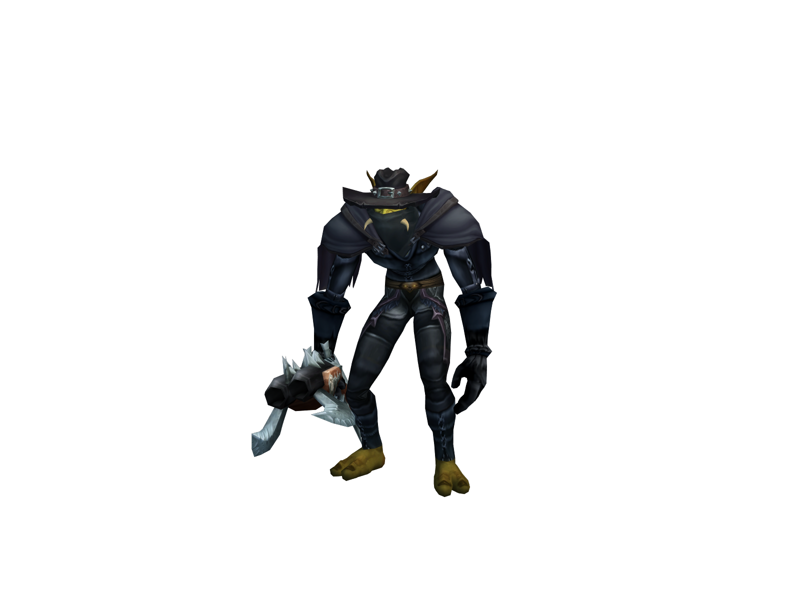 Nepsukka 3D character render