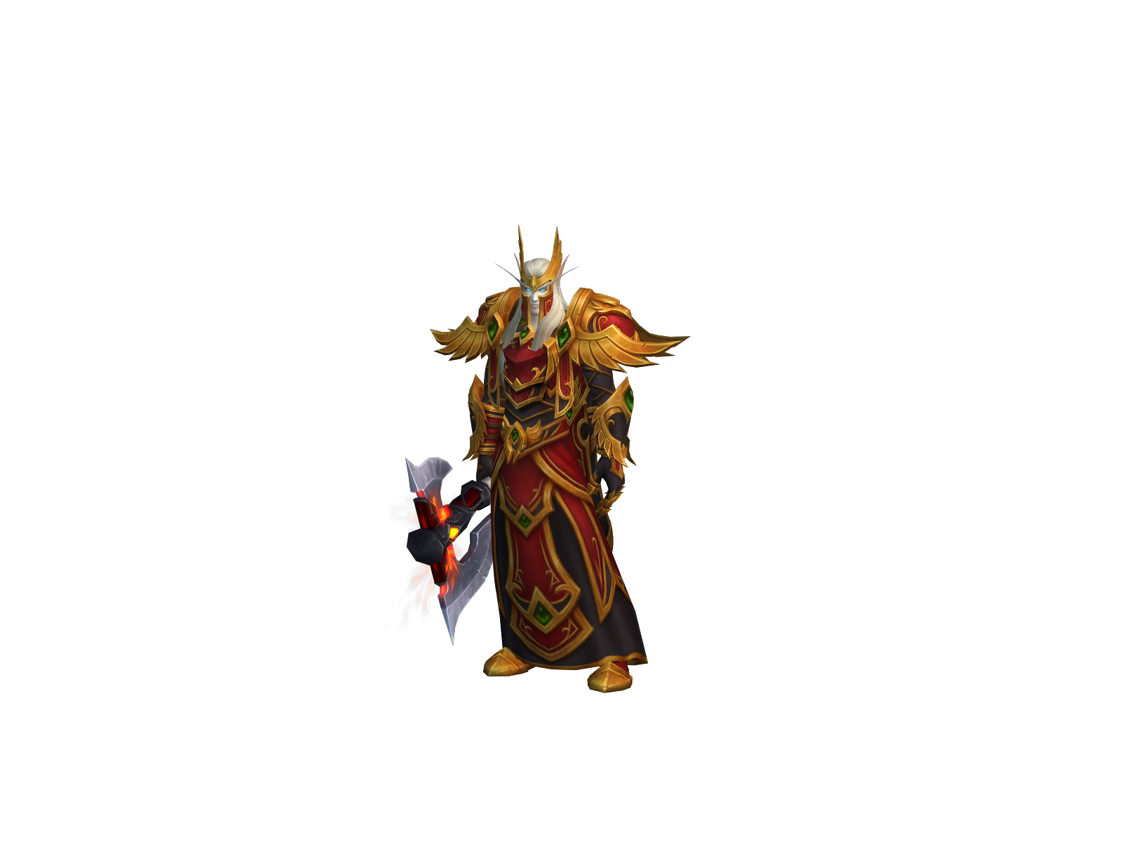 Razauil 3D character render