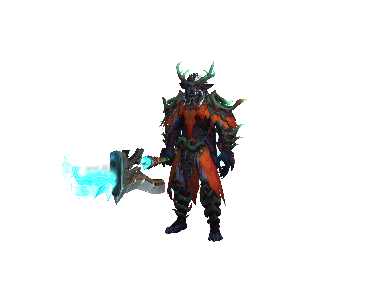Wildspire 3D character render