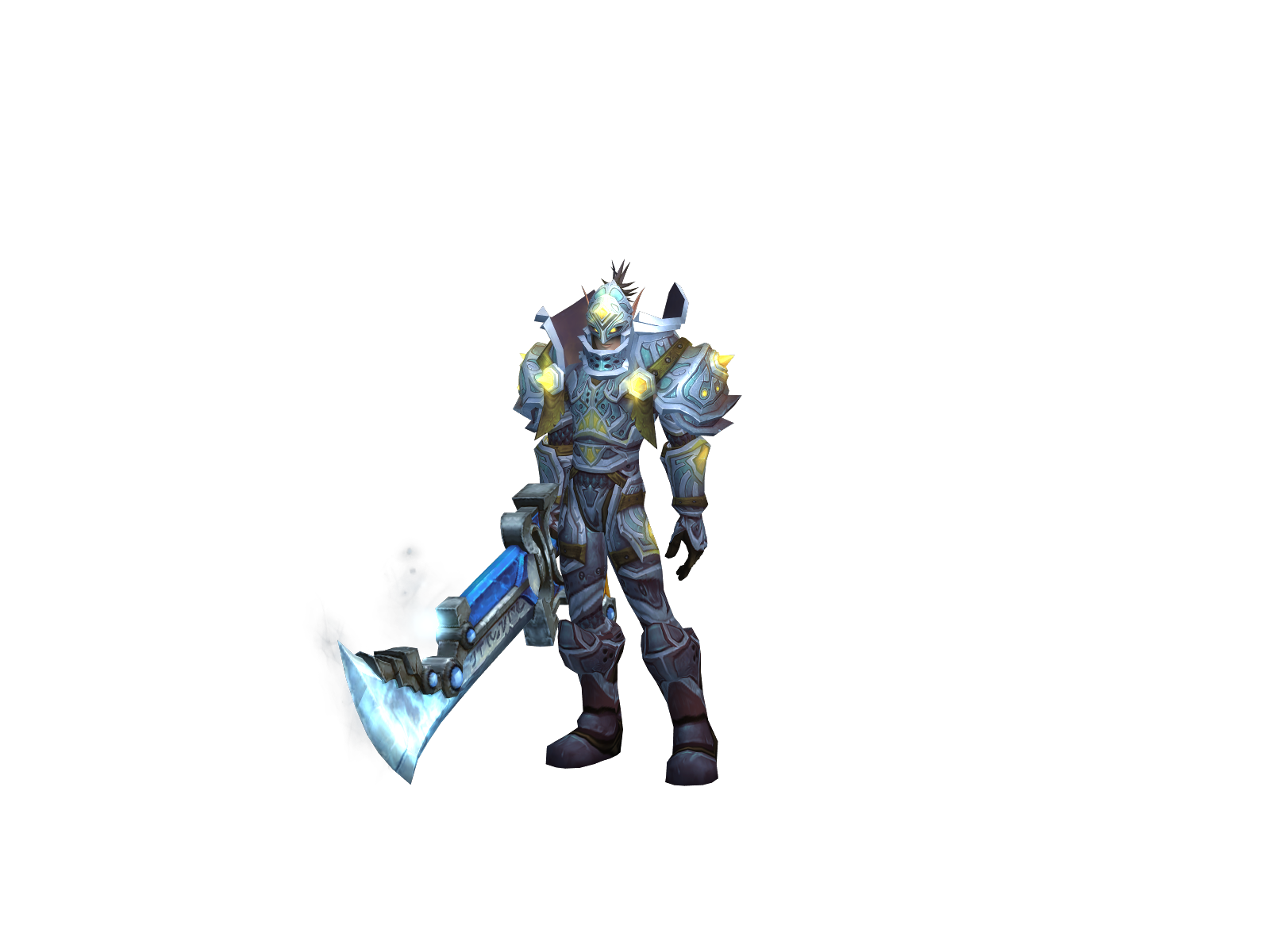 Blâ 3D character render