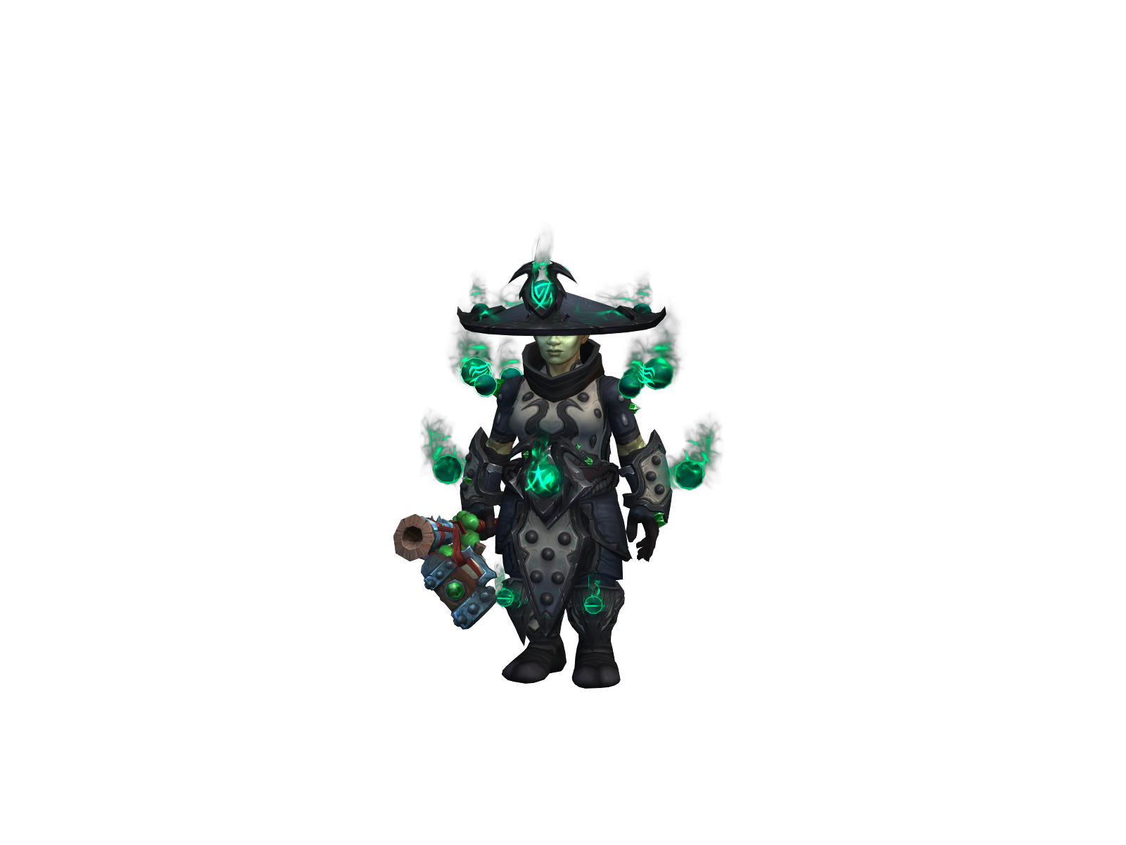 Sermist 3D character render