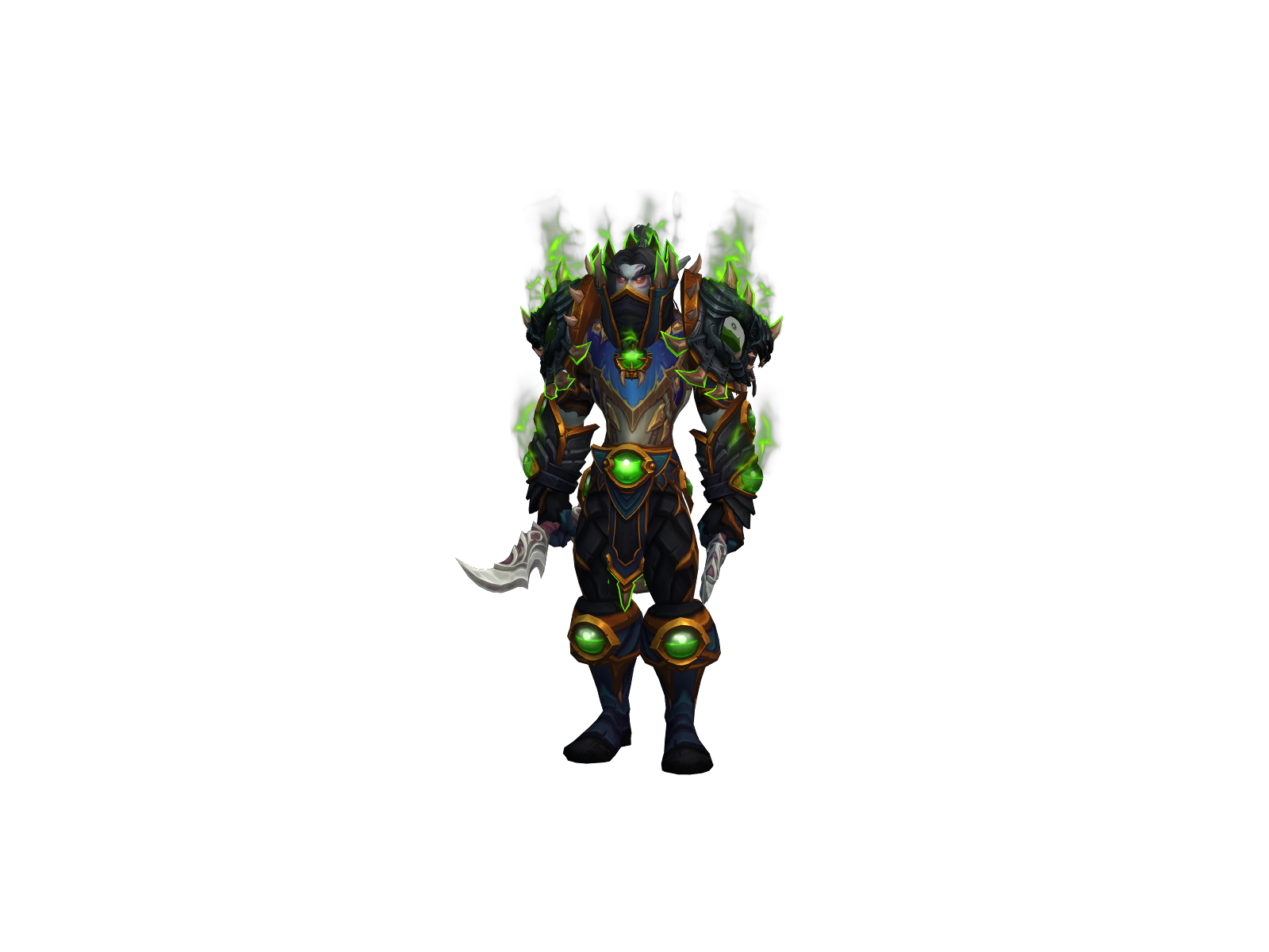 Manofplants 3D character render