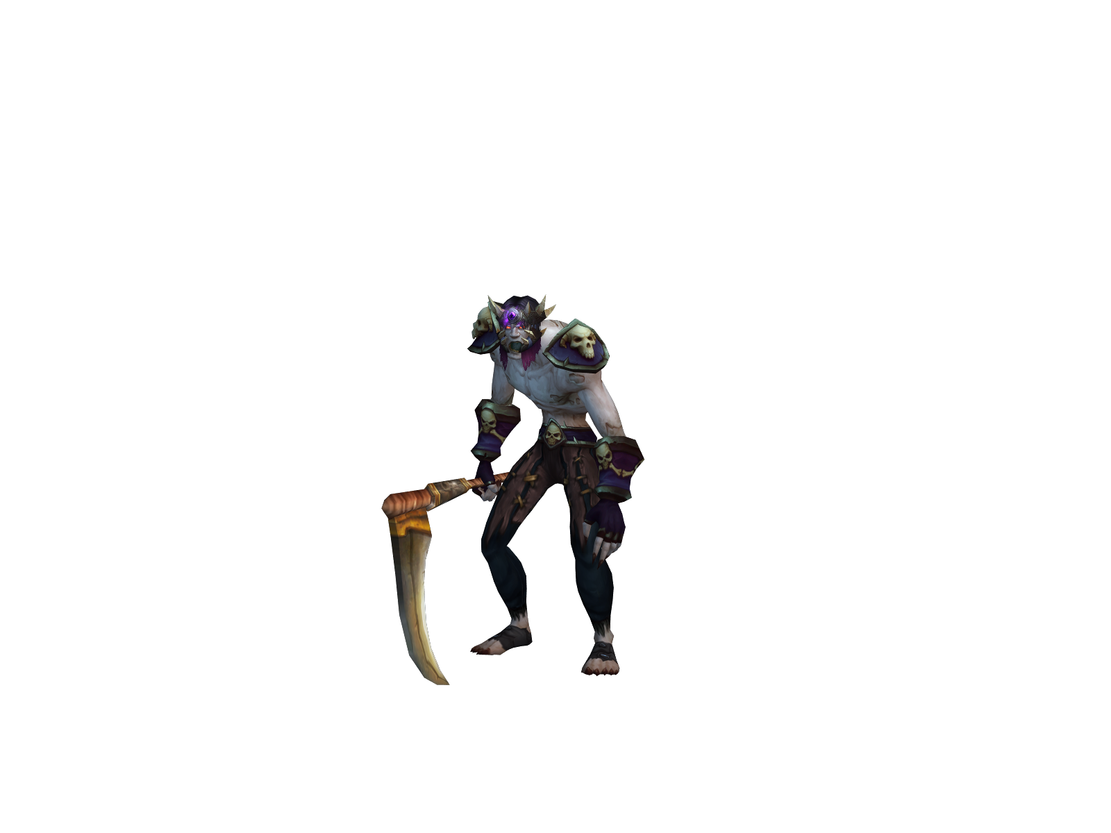 Voidspear 3D character render