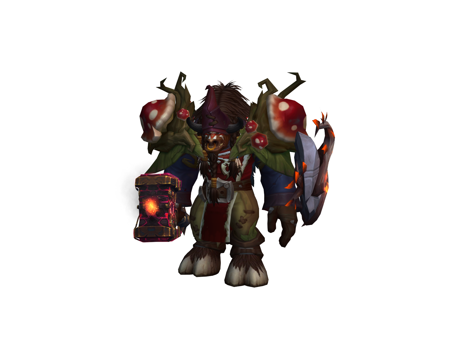 Nagual 3D character render