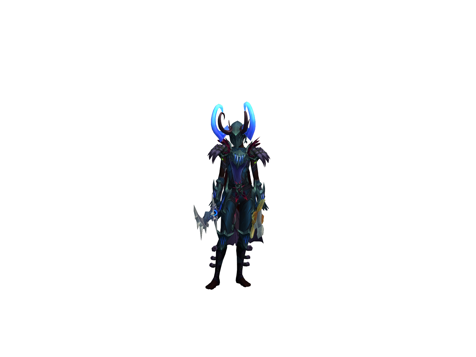 Turbata 3D character render