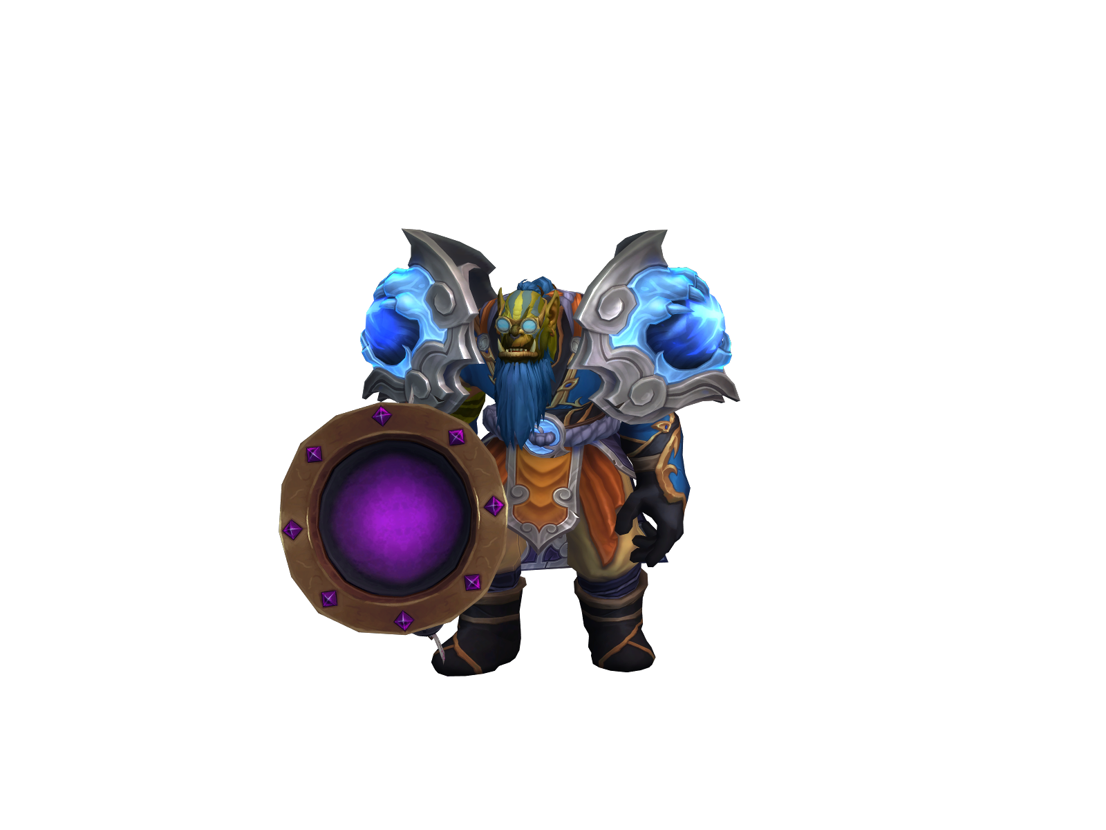 lorefinder 3D character render