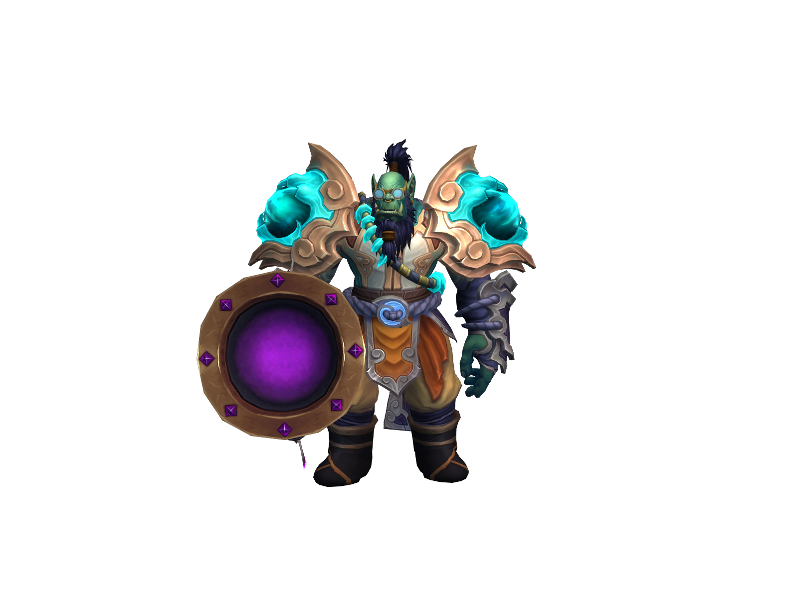 Rasyr 3D character render